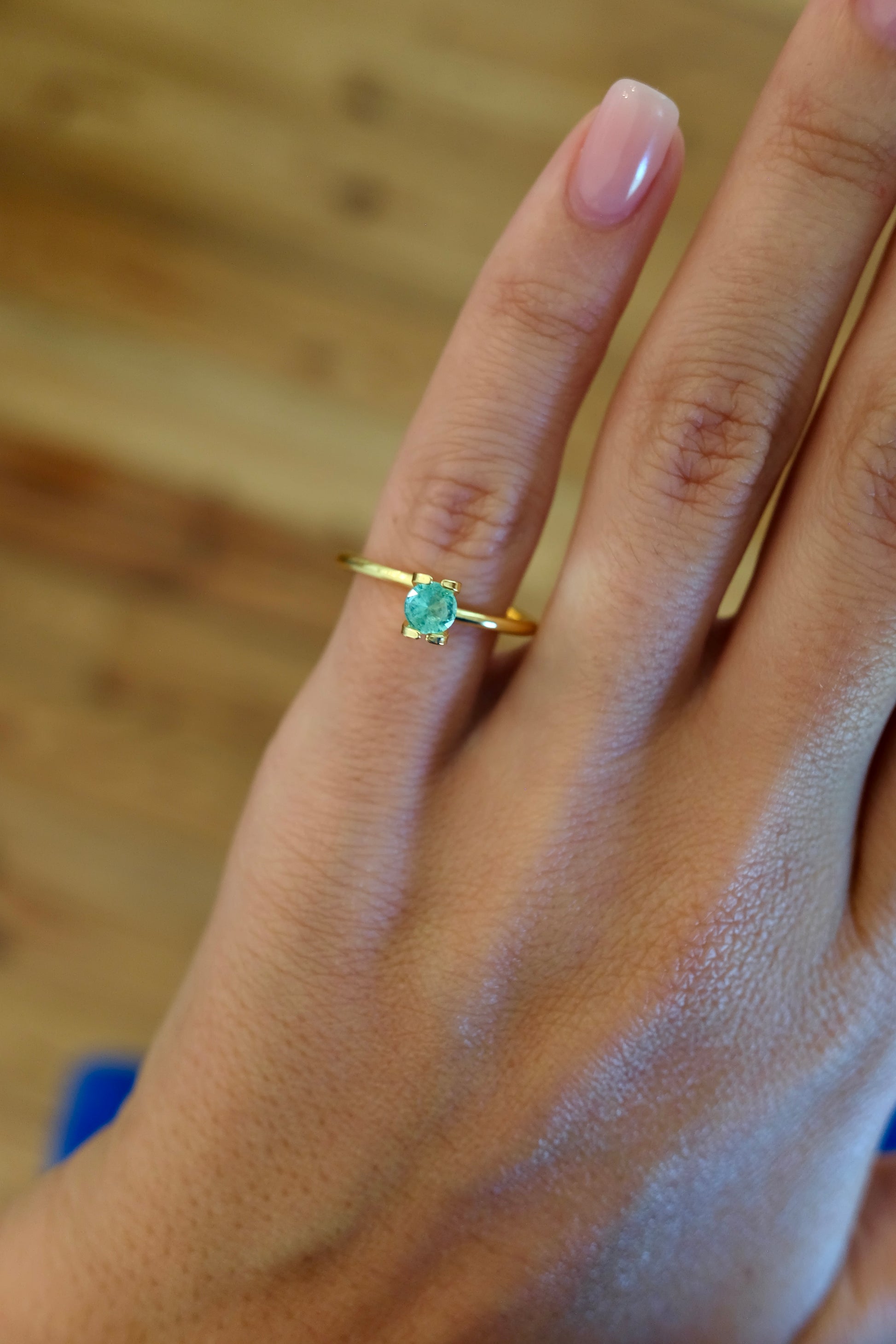 *NEW* Bespoke 0.27 Carat Round Paraíba Tourmaline