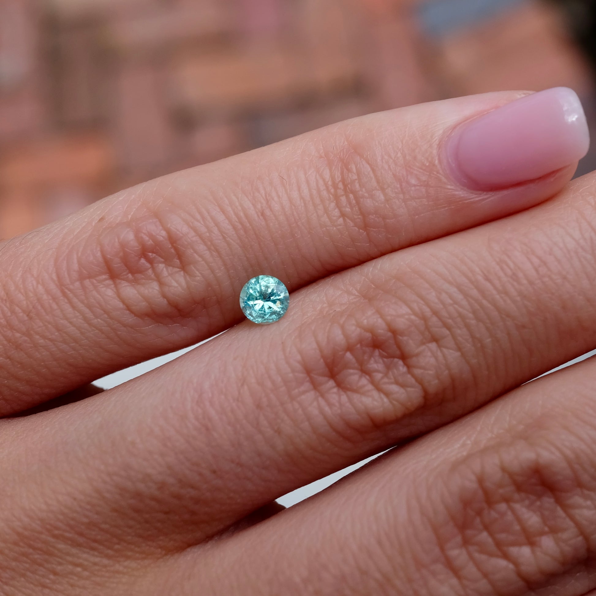 *NEW* Bespoke 0.33 Carat Round Paraíba Tourmaline