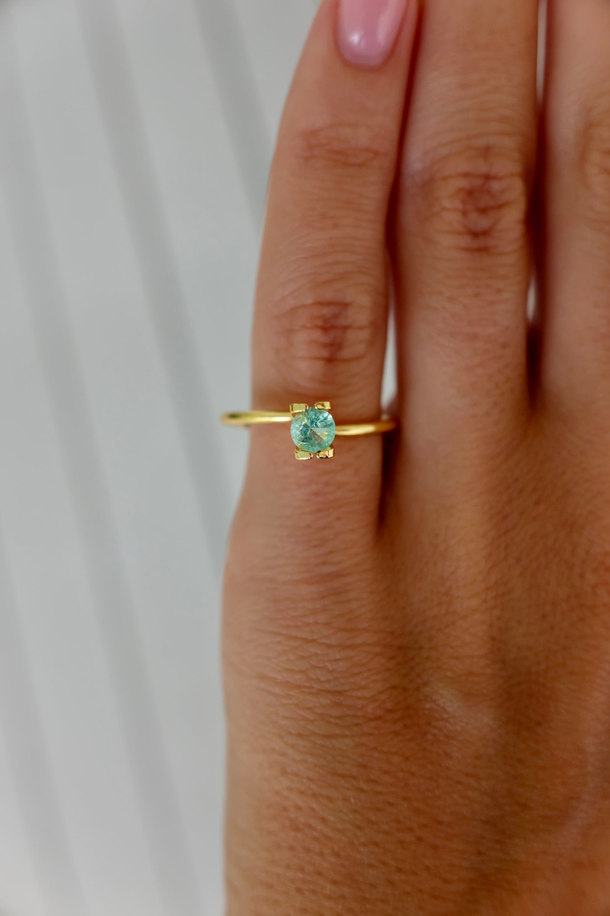 *NEW* Bespoke 0.33 Carat Round Paraíba Tourmaline