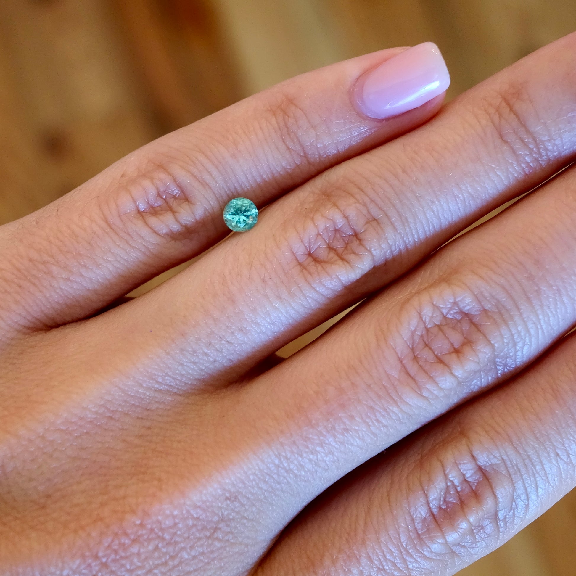 *NEW* Bespoke 0.33 Carat Round Paraíba Tourmaline