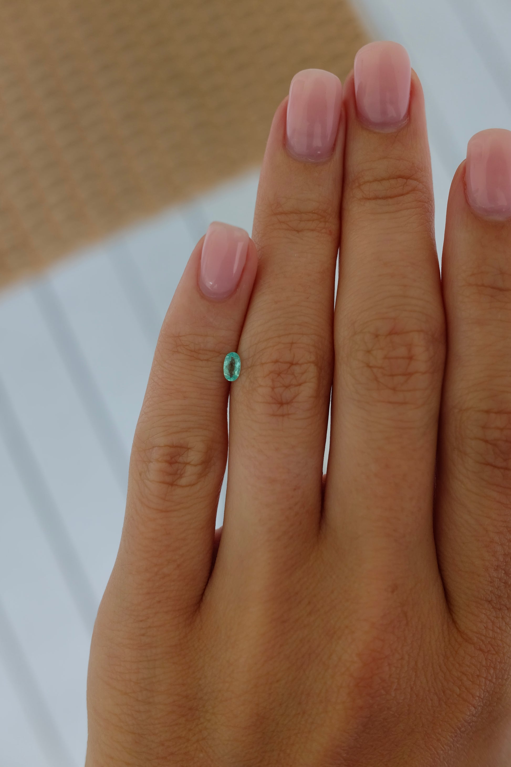 *NEW* Bespoke 0.18 Carat Oval Paraíba Tourmaline