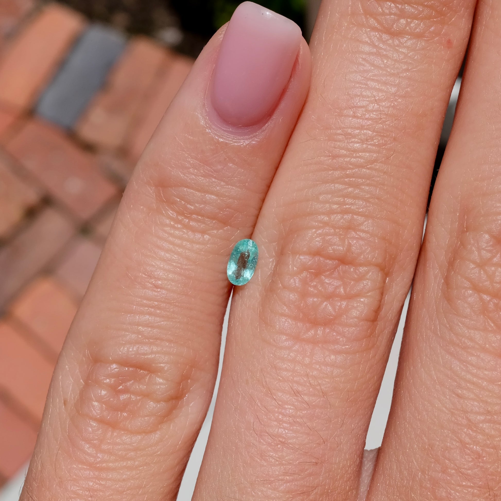 *NEW* Bespoke 0.18 Carat Oval Paraíba Tourmaline