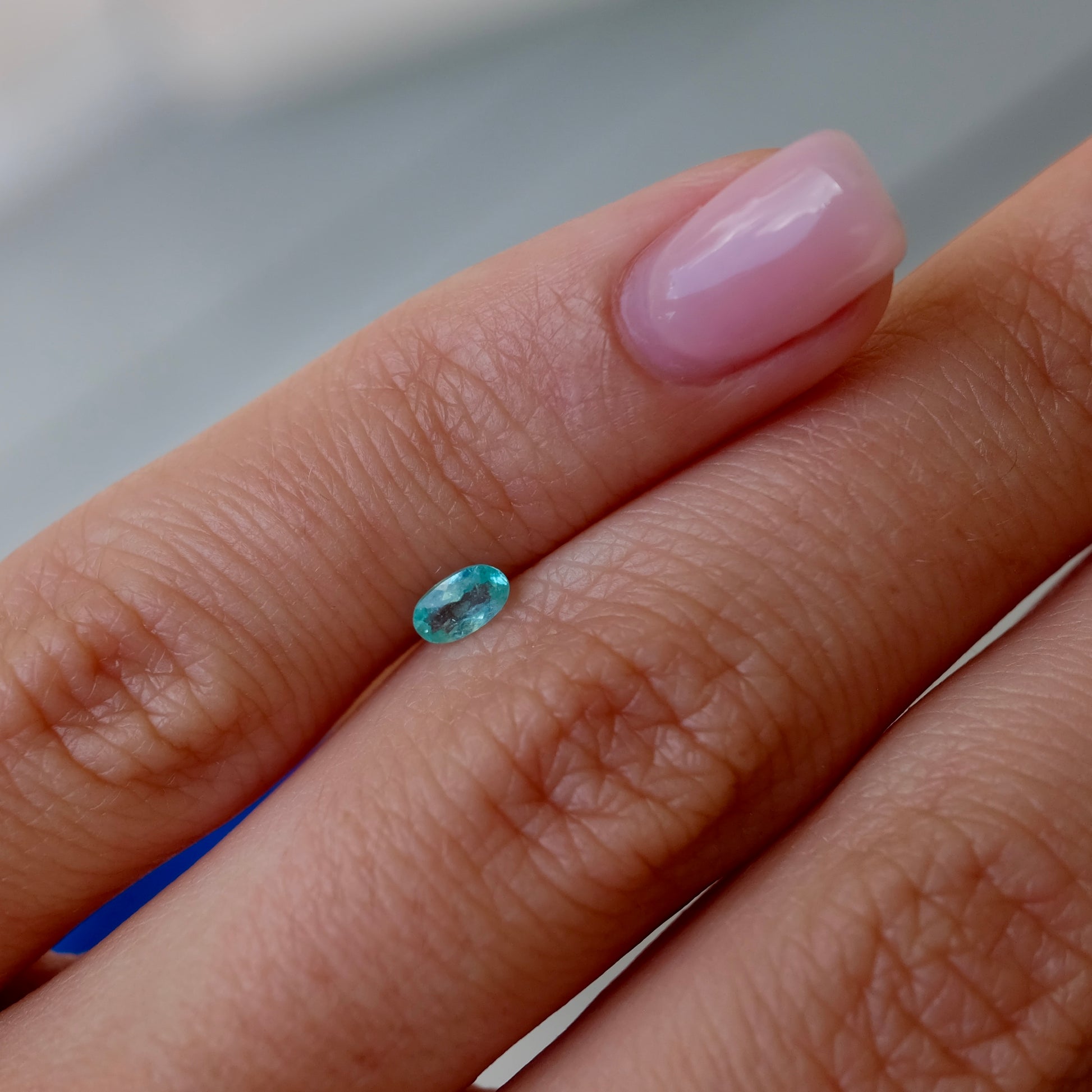 *NEW* Bespoke 0.18 Carat Oval Paraíba Tourmaline
