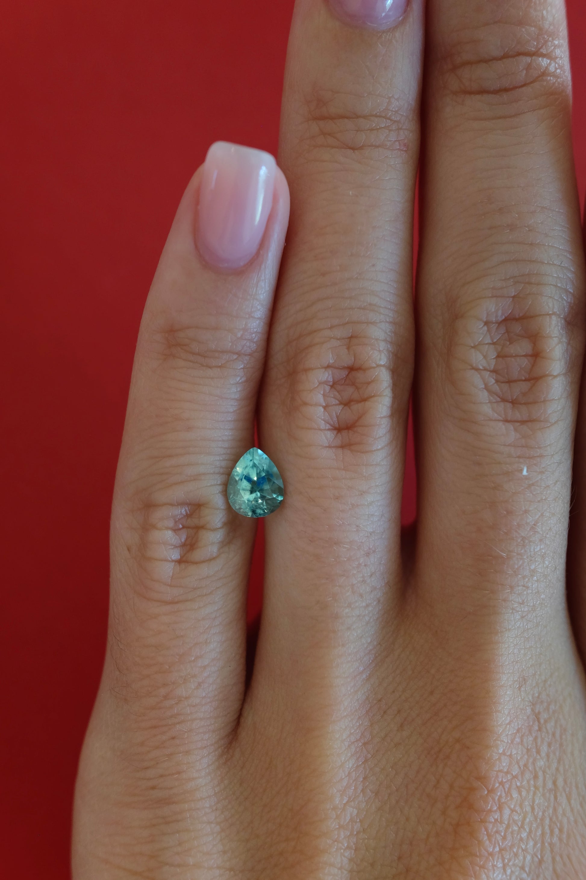 *NEW* Bespoke 1.17 Carat Pear Paraíba Tourmaline