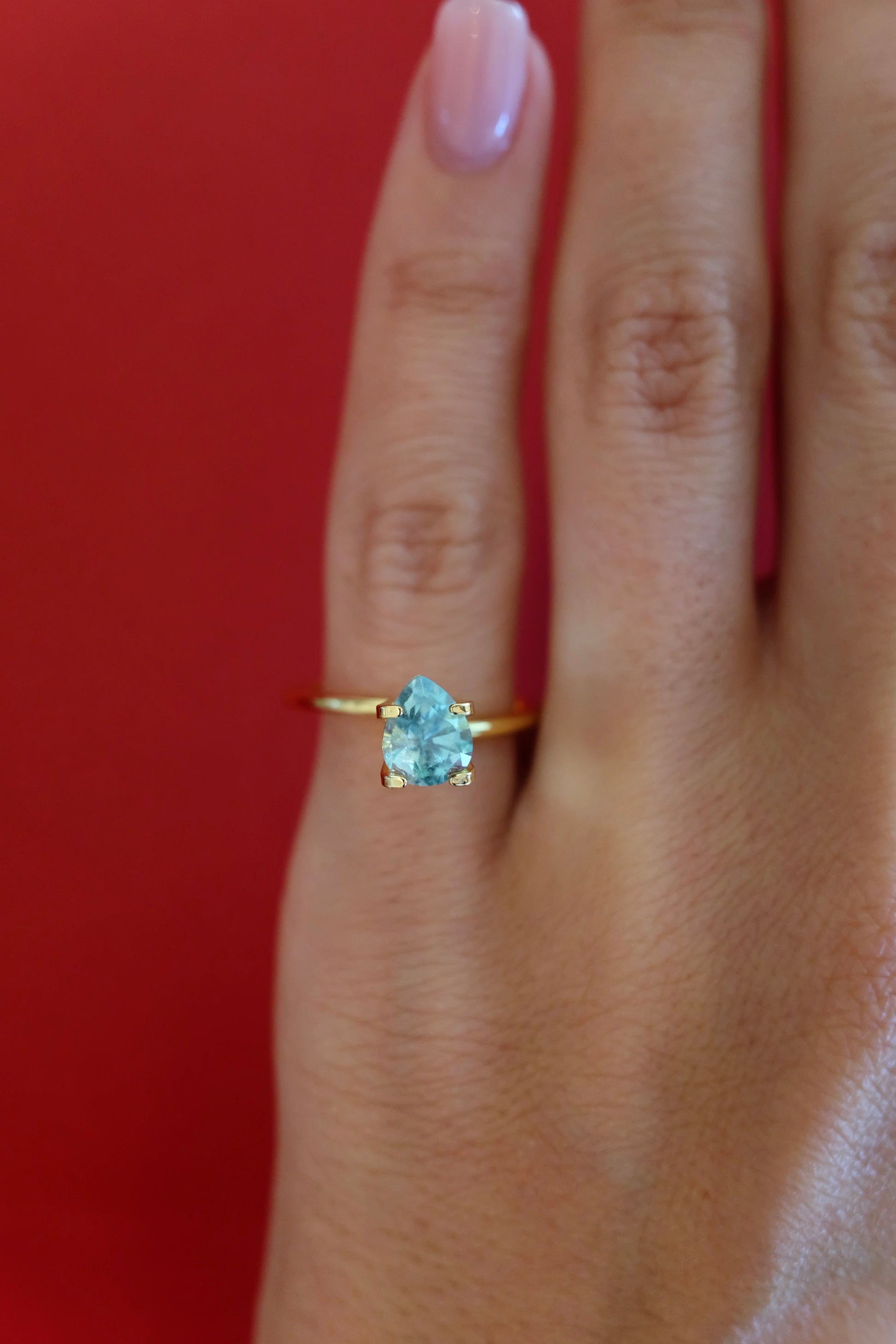 *NEW* Bespoke 1.17 Carat Pear Paraíba Tourmaline