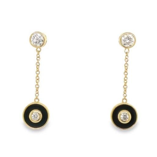 Mini Starburst Saucer Earring