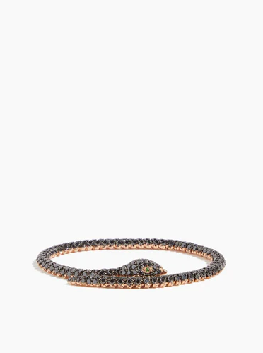 Black Diamond Serpent Bracelet