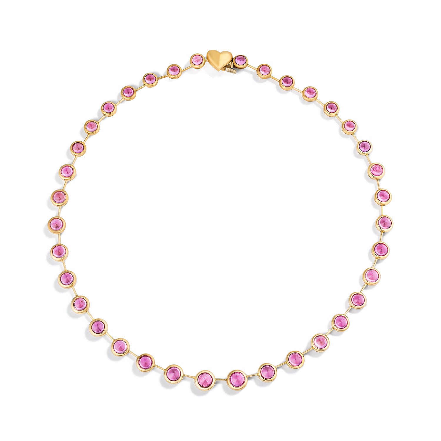 *NEW* Pink Sapphire Cloud Necklace