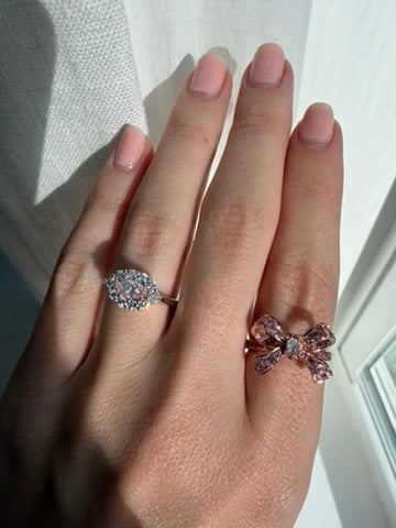 *NEW* Pink Diamond Bloom Ring