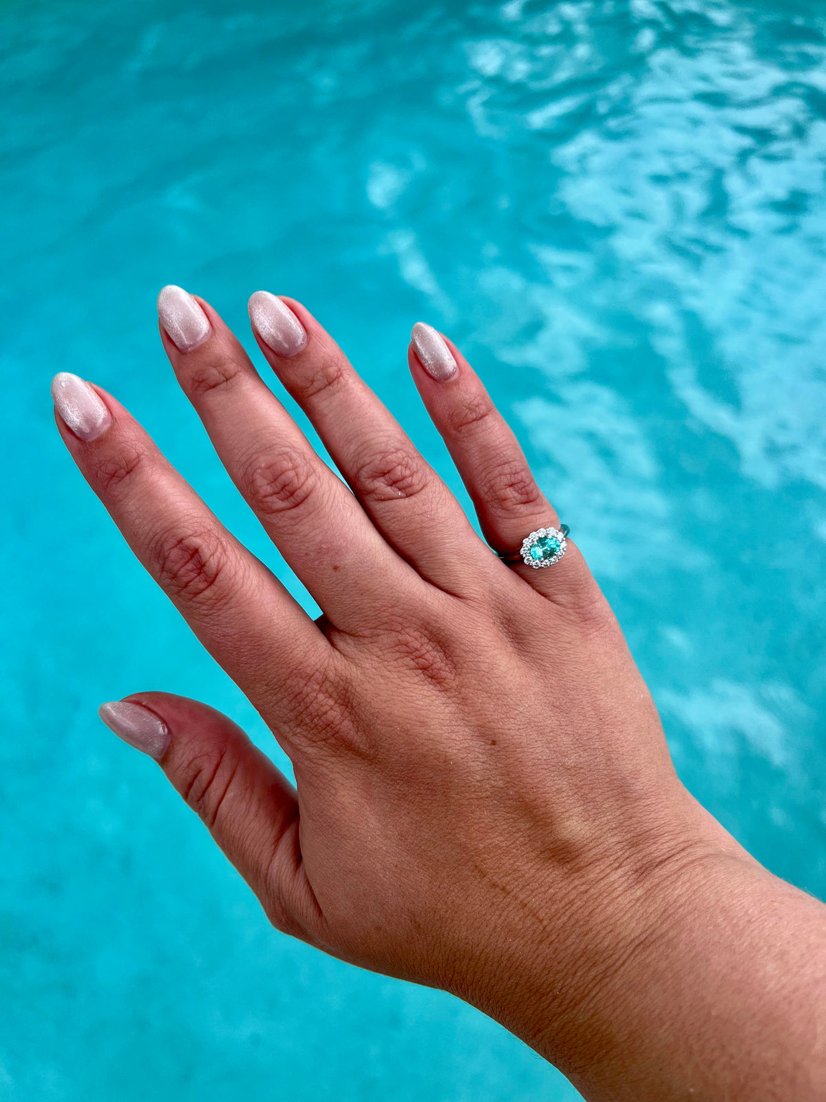 Bespoke 0.99 Carat Oval Paraíba Tourmaline