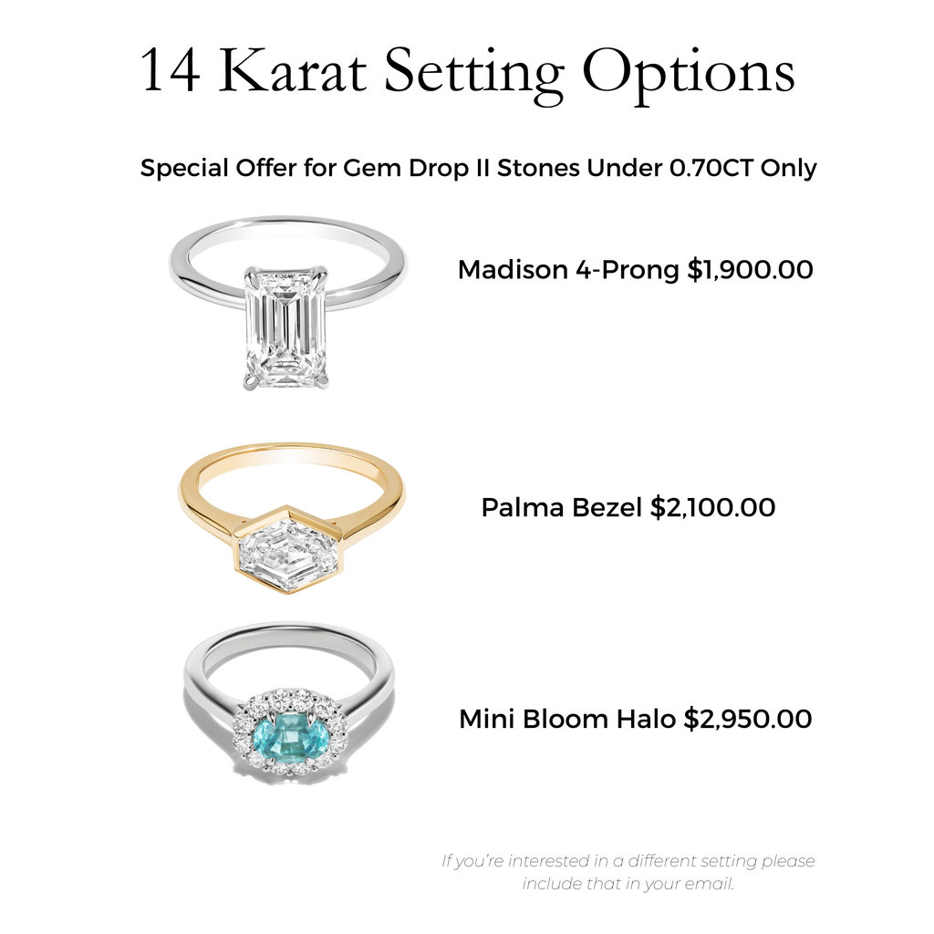 *NEW* Bespoke 1.15 Carat Pear Paraíba Tourmaline