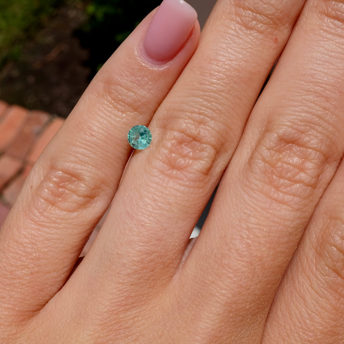 Bespoke 0.27 Carat Round Paraíba Tourmaline