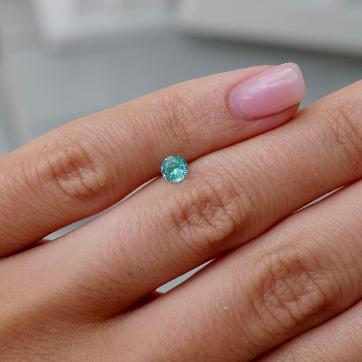 Bespoke 0.27 Carat Round Paraíba Tourmaline