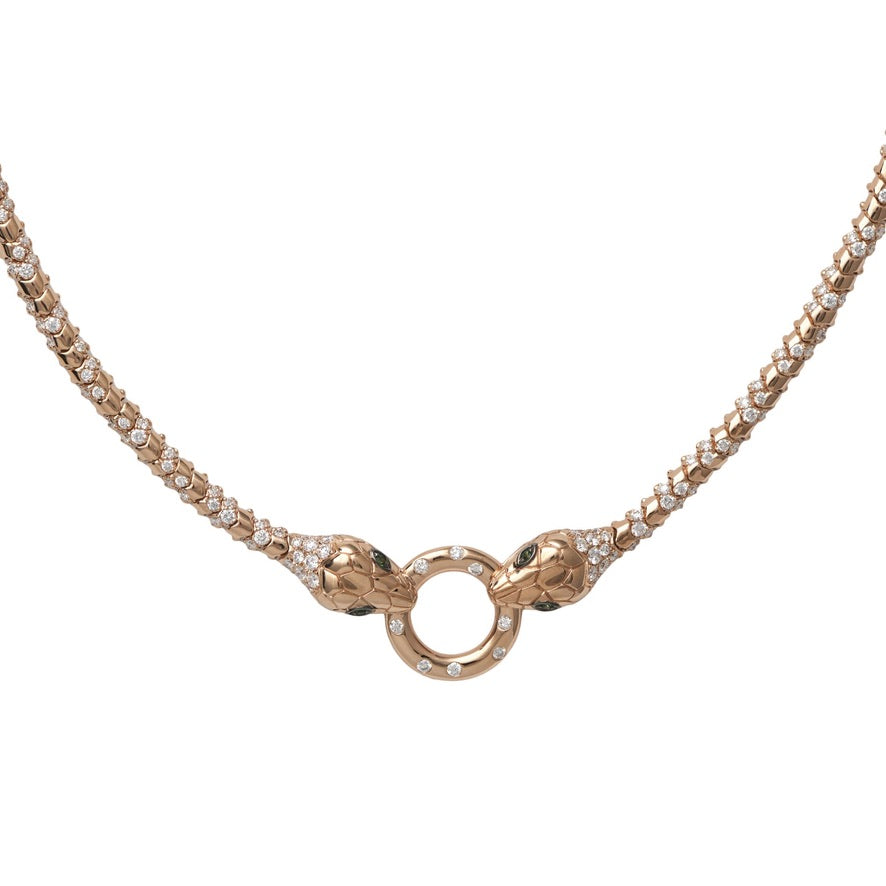 Nouveau Double Head Necklace