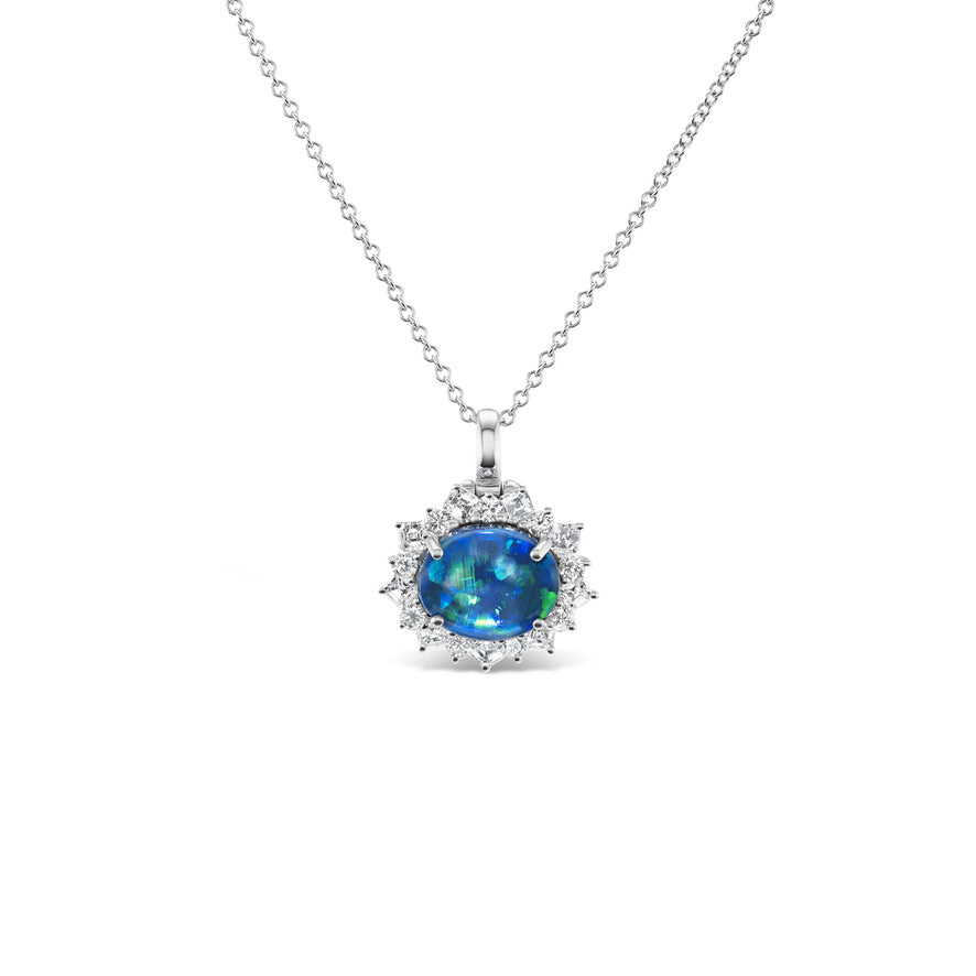 *NEW* 2.95CT Black Opal Mille Pendant