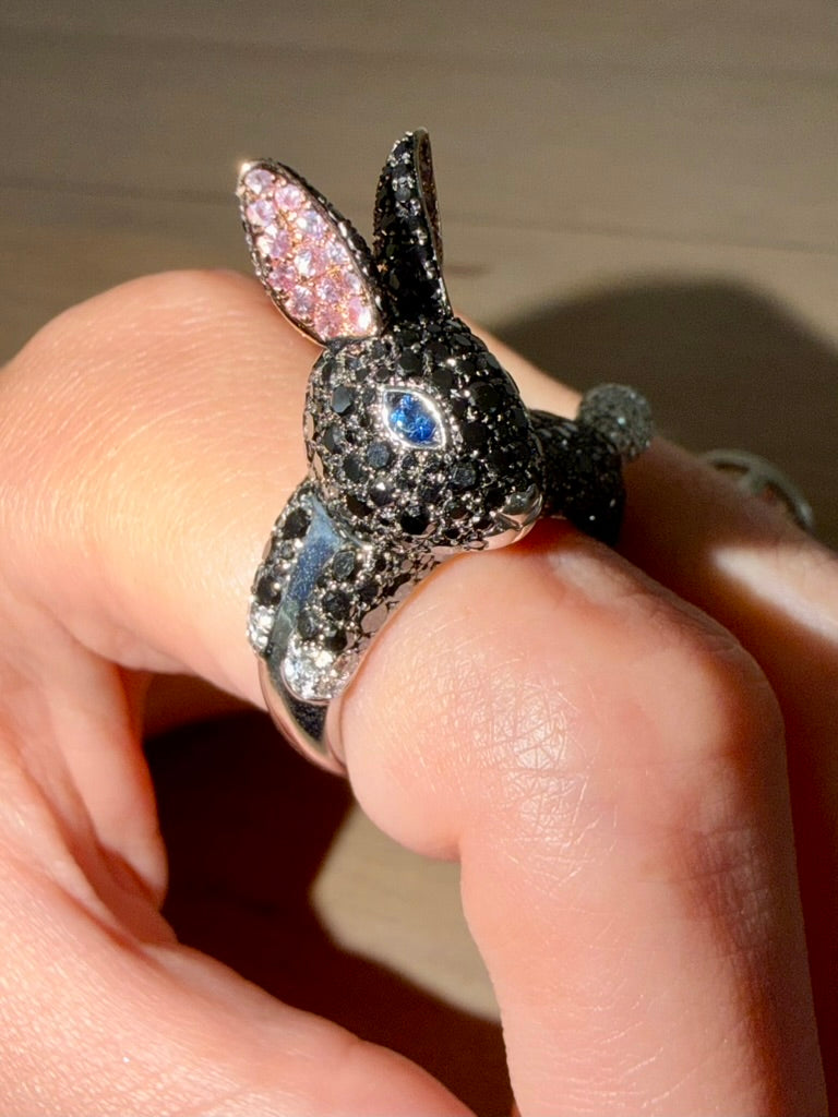 *NEW* Midnight Bunny Mini Muse Ring