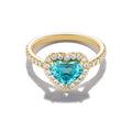 *NEW* Bespoke 1.17CT Paraíba Candy Heart Ring