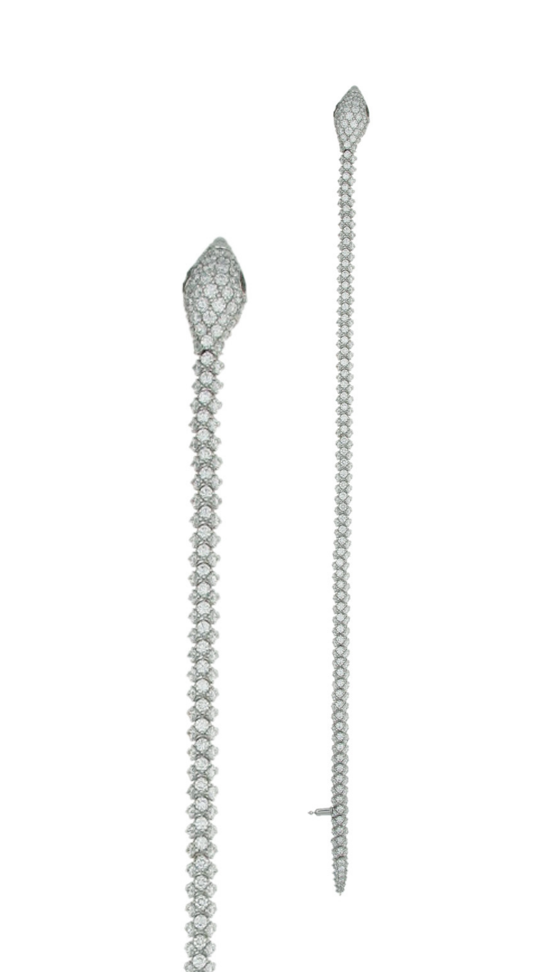 Full Diamond Serpent Bracelet