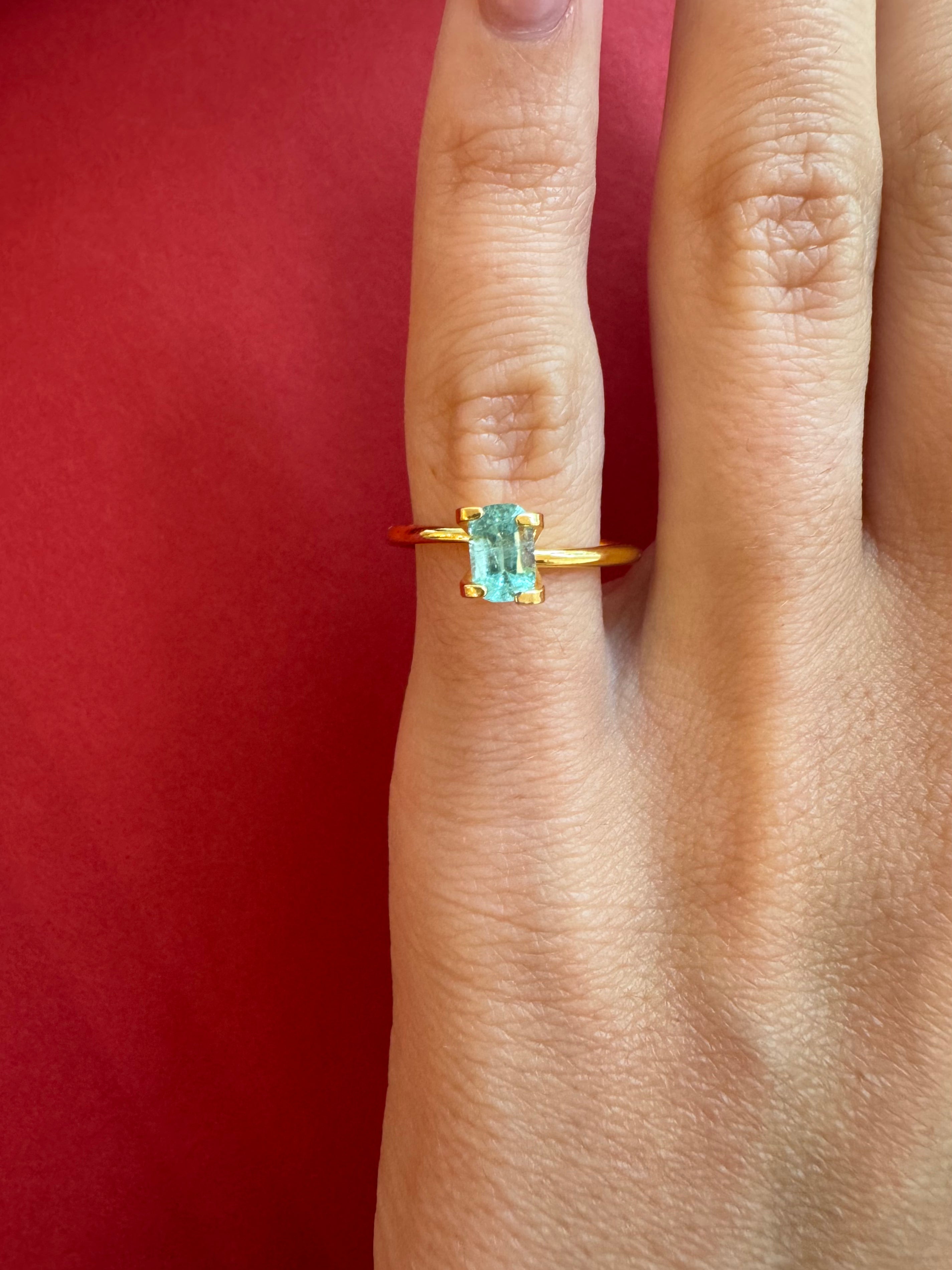 Bespoke 0.54 Carat Cushion Paraíba Tourmaline-SOLD OUT