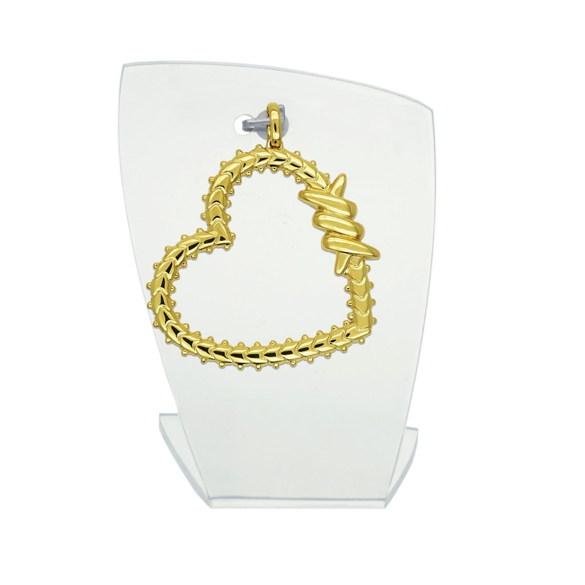 Barbwire Heart Pendant