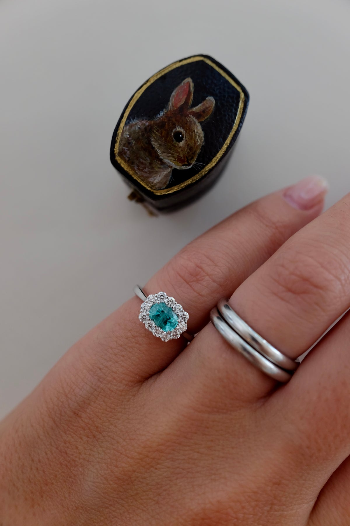 Bespoke 0.54 Carat Cushion Paraíba Tourmaline-SOLD OUT