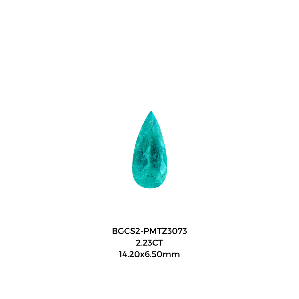 *NEW* Bespoke 2.23 Carat Pear Paraíba Tourmaline