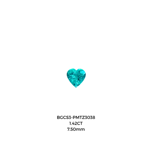 *NEW* Bespoke 1.42 Carat Heart Paraíba Tourmaline