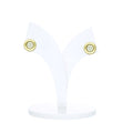 Bezel Set Diamond Stud