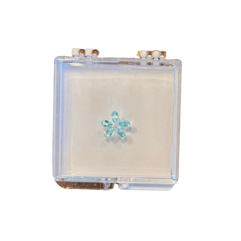 Small Forget-Me-Not Cotton Candy Paraíba Necklace