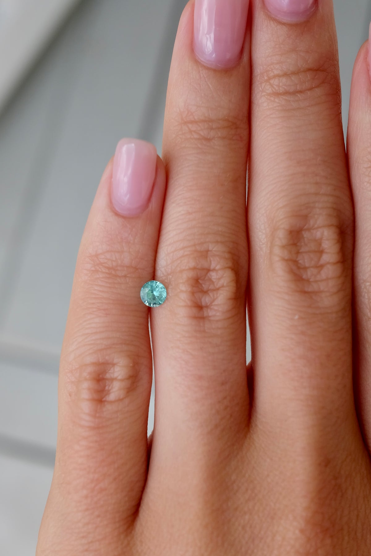 Bespoke 0.27 Carat Round Paraíba Tourmaline