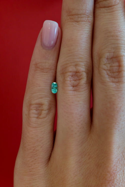 *NEW* Bespoke 0.23 Carat Oval Paraíba Tourmaline