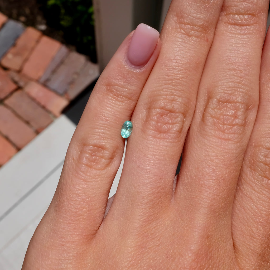 *NEW* Bespoke 0.23 Carat Oval Paraíba Tourmaline