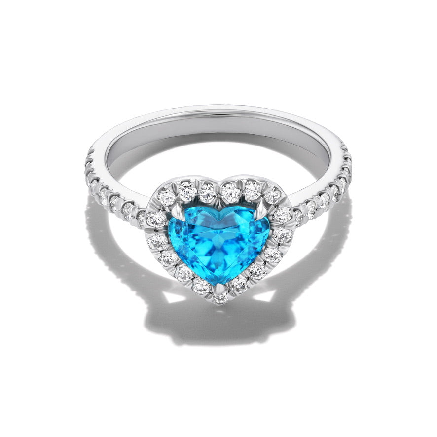 *NEW* Bespoke 1.44CT Paraíba Candy Heart Ring