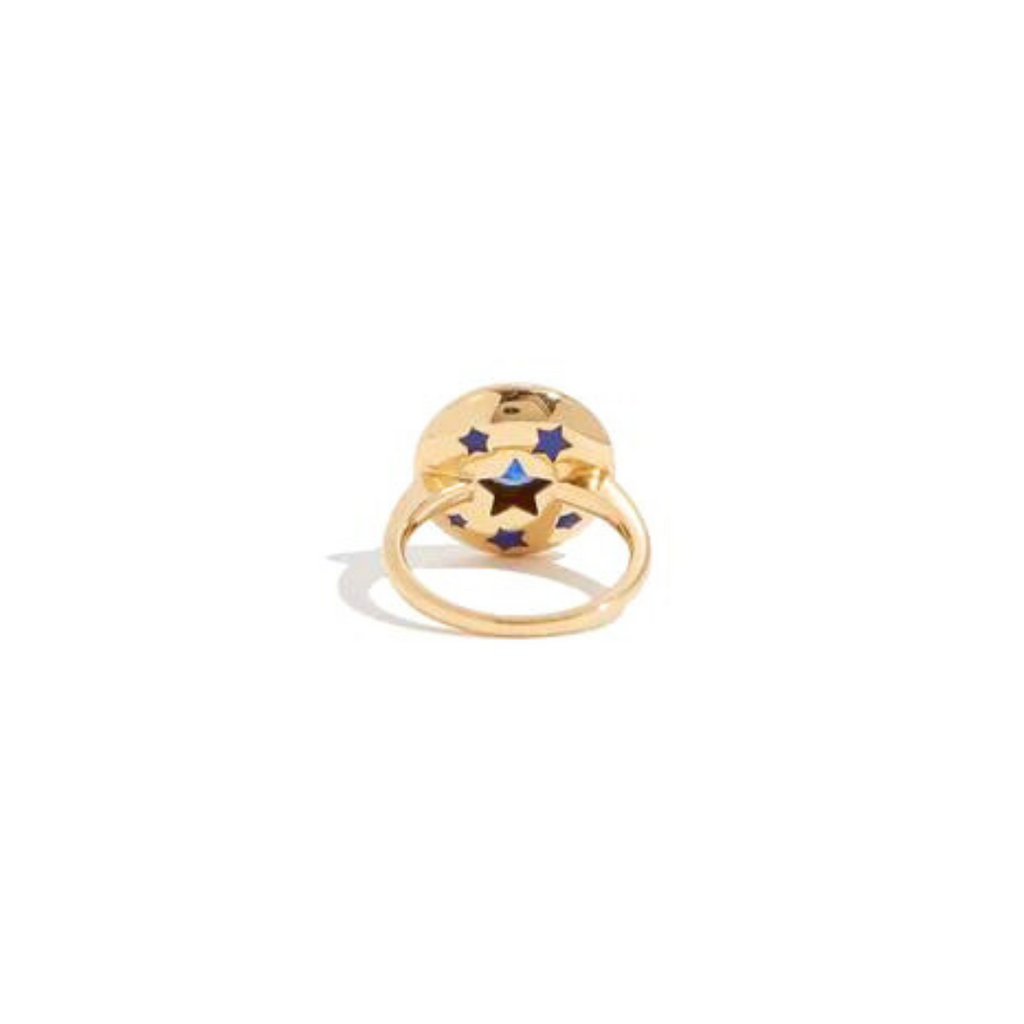 Skylight Starburst Saucer Ring