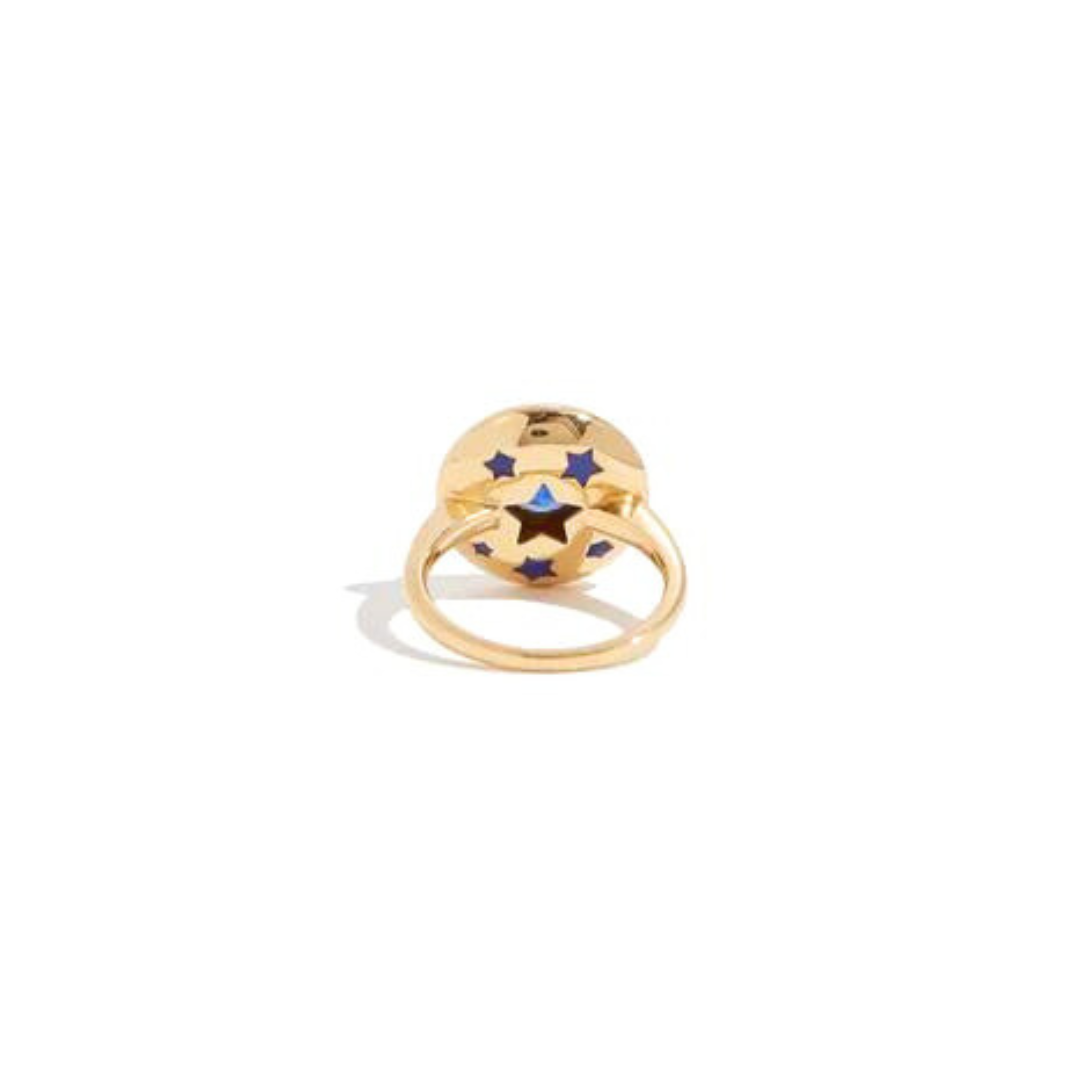 Skylight Starburst Saucer Ring