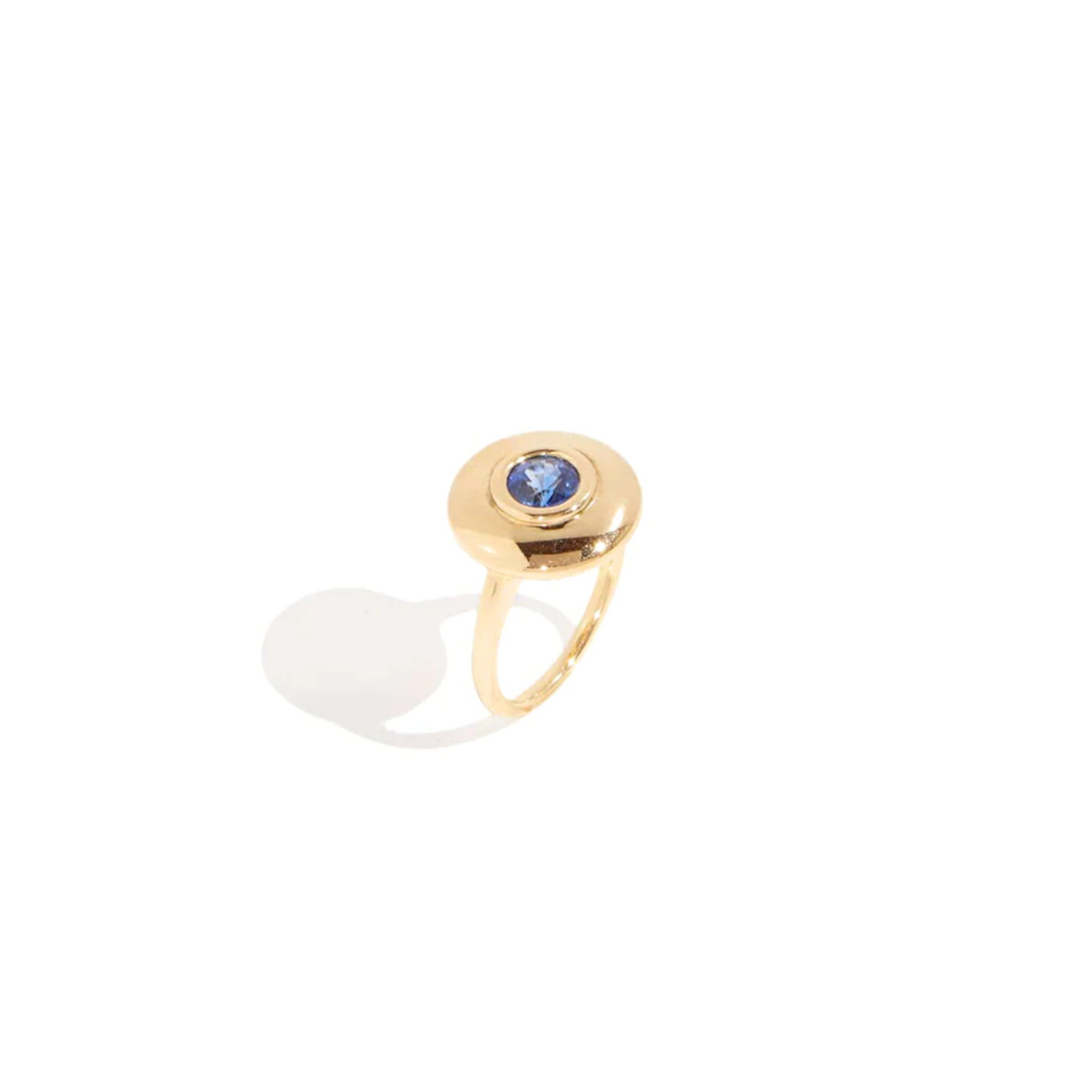 Skylight Starburst Saucer Ring