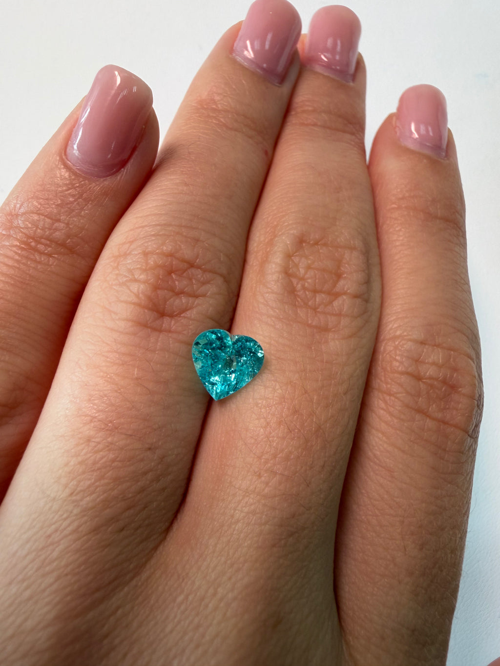 *NEW* Bespoke 1.42 Carat Heart Paraíba Tourmaline