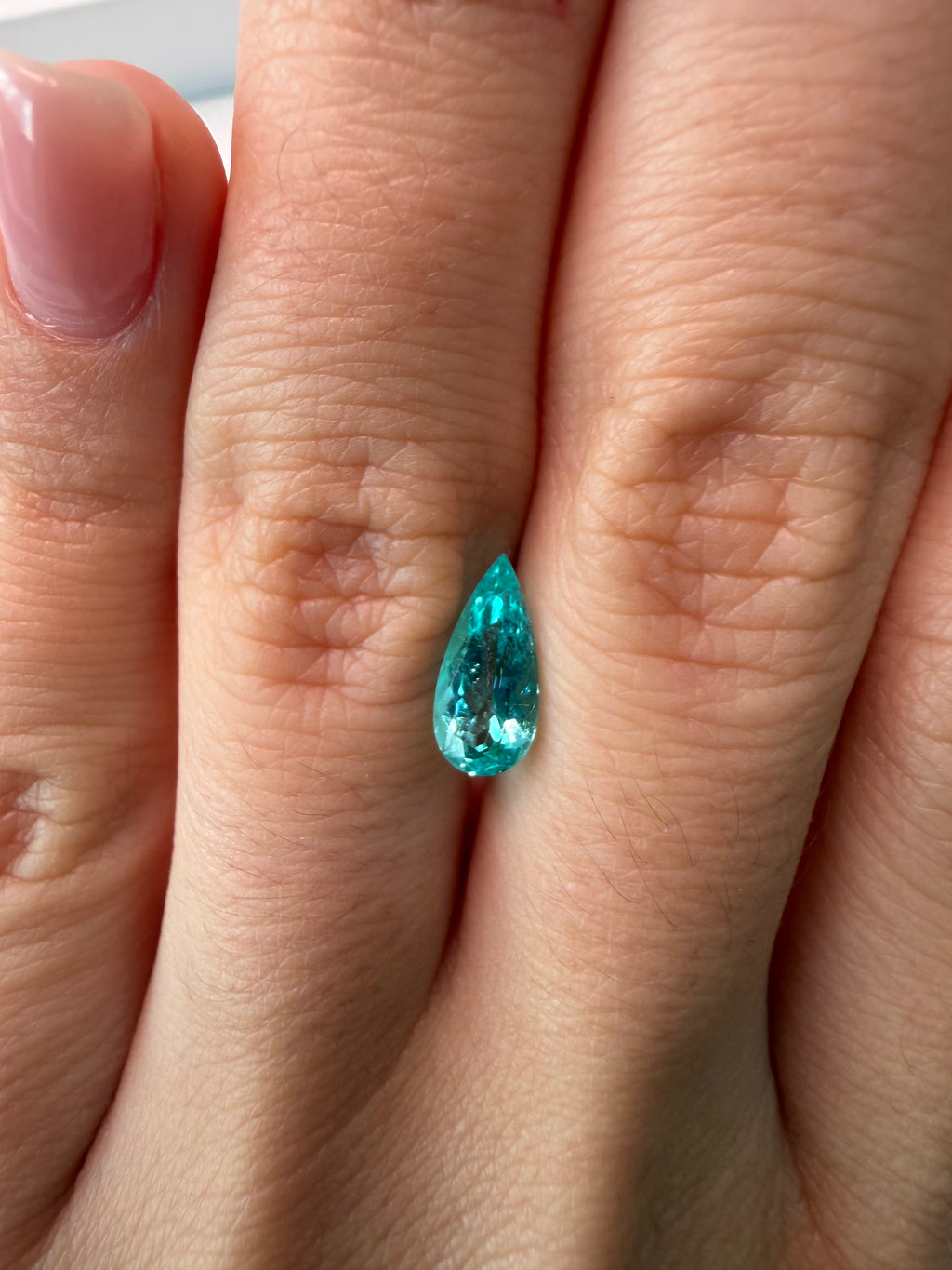 *NEW* Bespoke 1.15 Carat Pear Paraíba Tourmaline