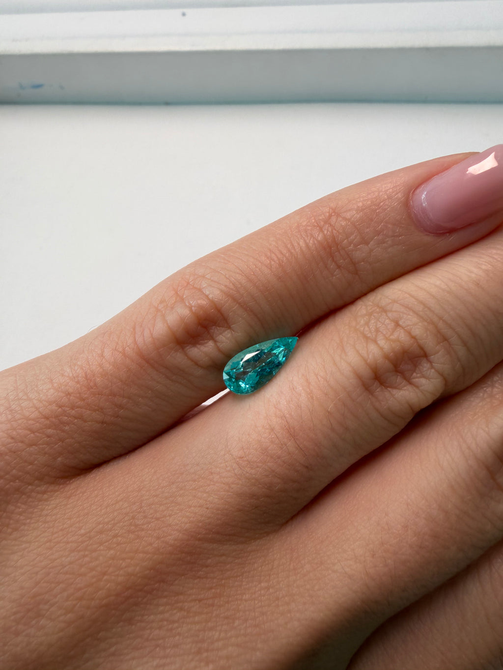 *NEW* Bespoke 1.15 Carat Pear Paraíba Tourmaline
