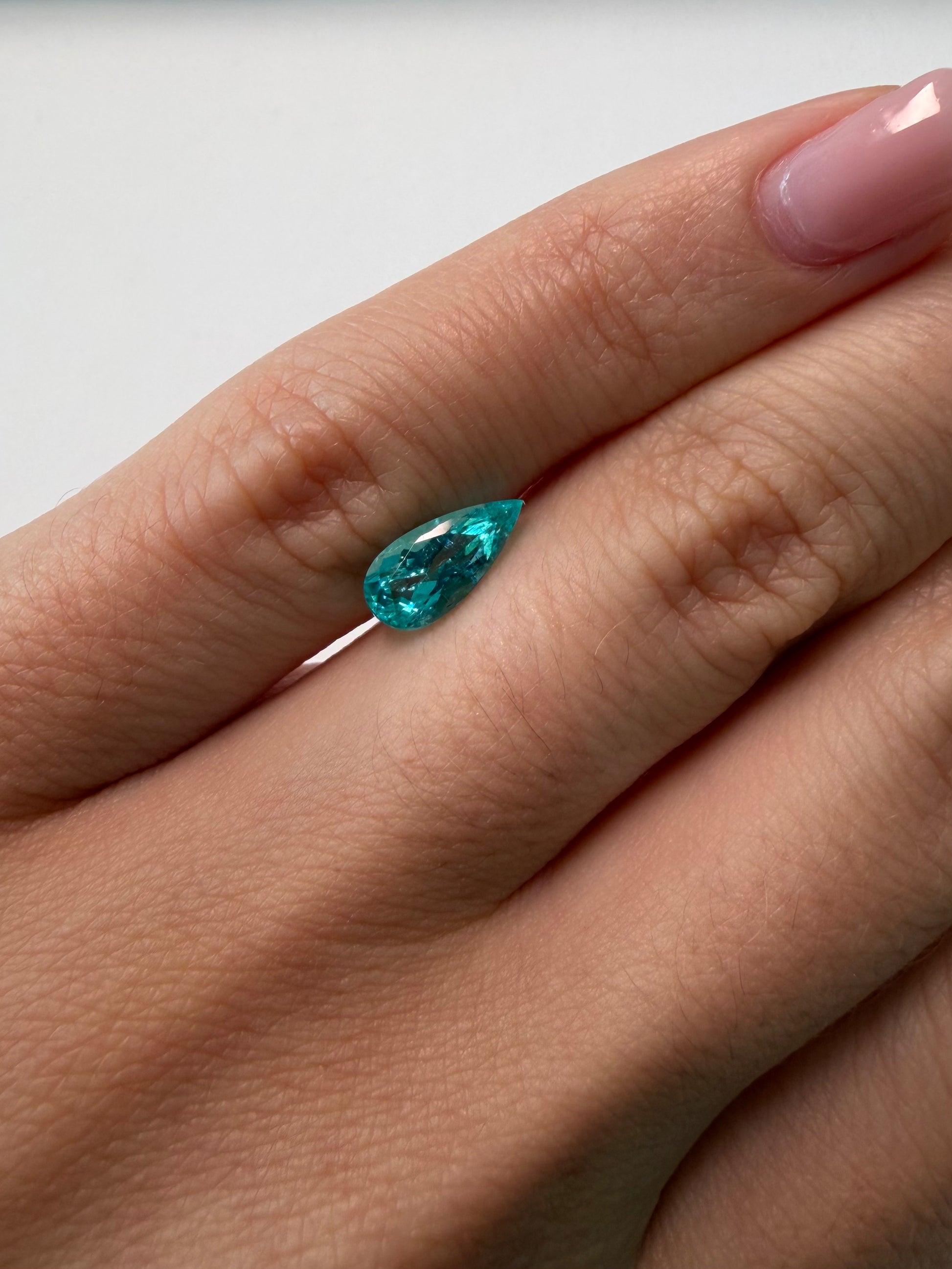 *NEW* Bespoke 1.15 Carat Pear Paraíba Tourmaline