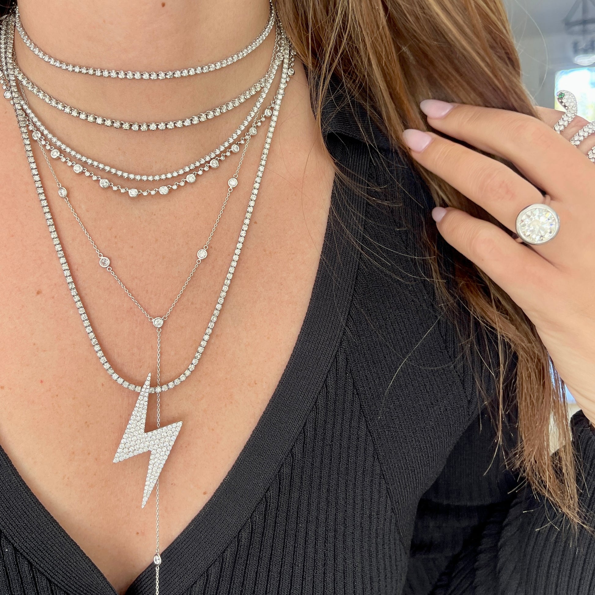 Juliet Diamond Necklace