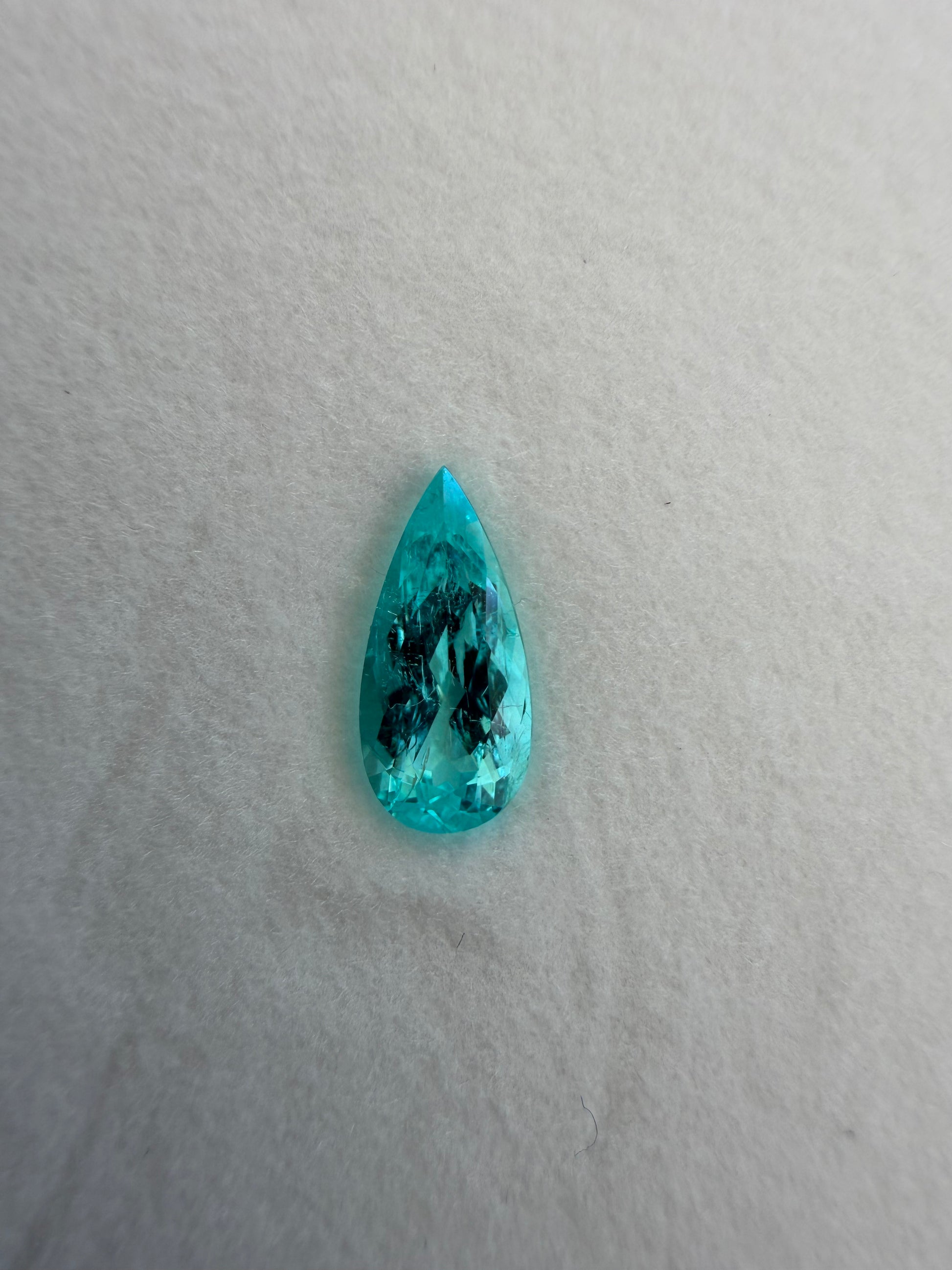 *NEW* Bespoke 1.15 Carat Pear Paraíba Tourmaline