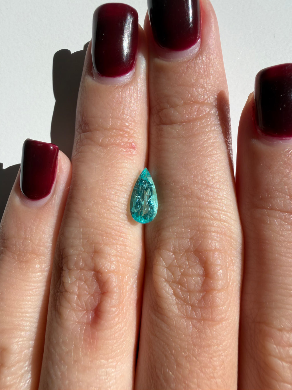 *NEW* Bespoke 1.15 Carat Pear Paraíba Tourmaline