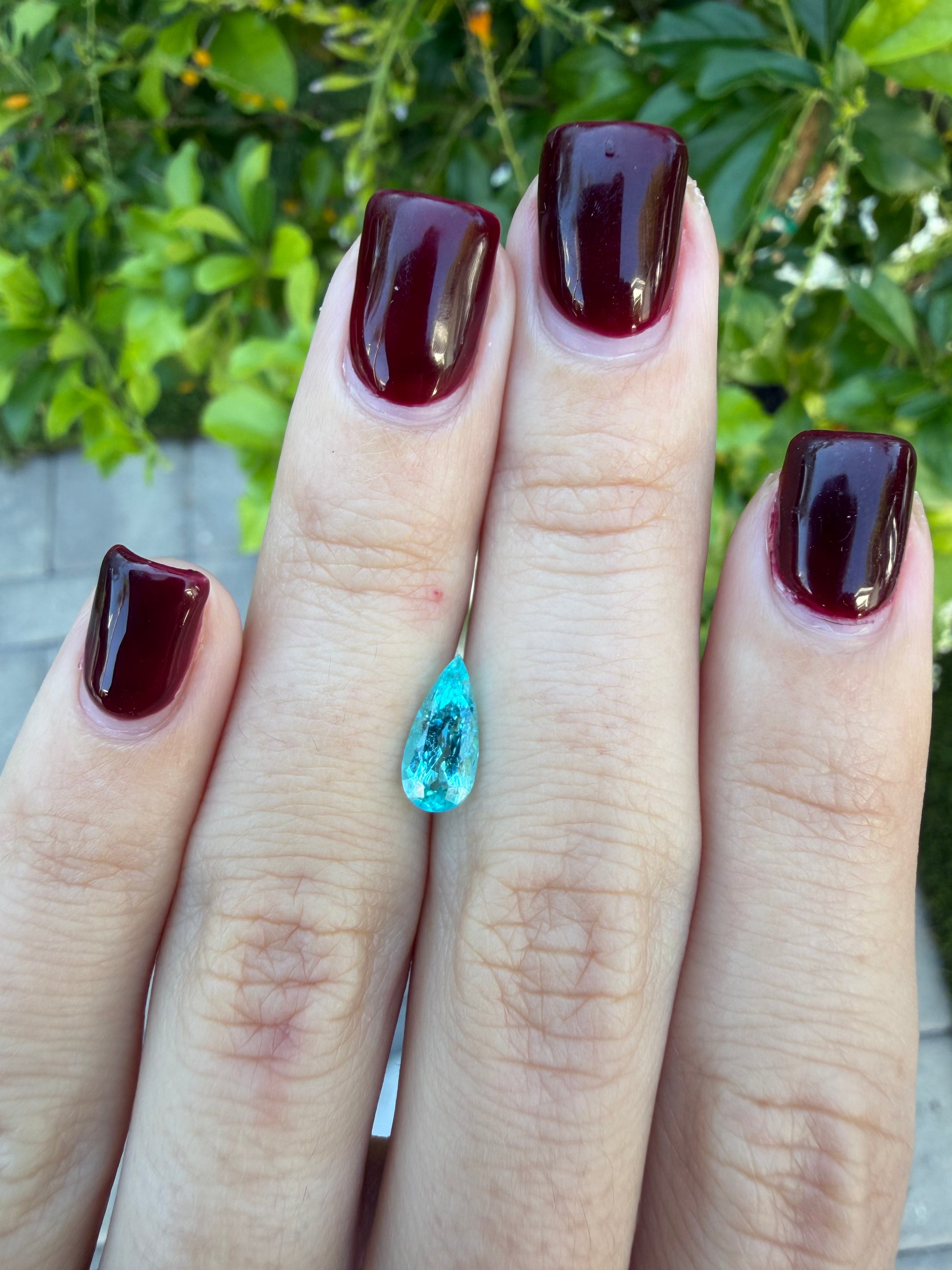 *NEW* Bespoke 1.15 Carat Pear Paraíba Tourmaline