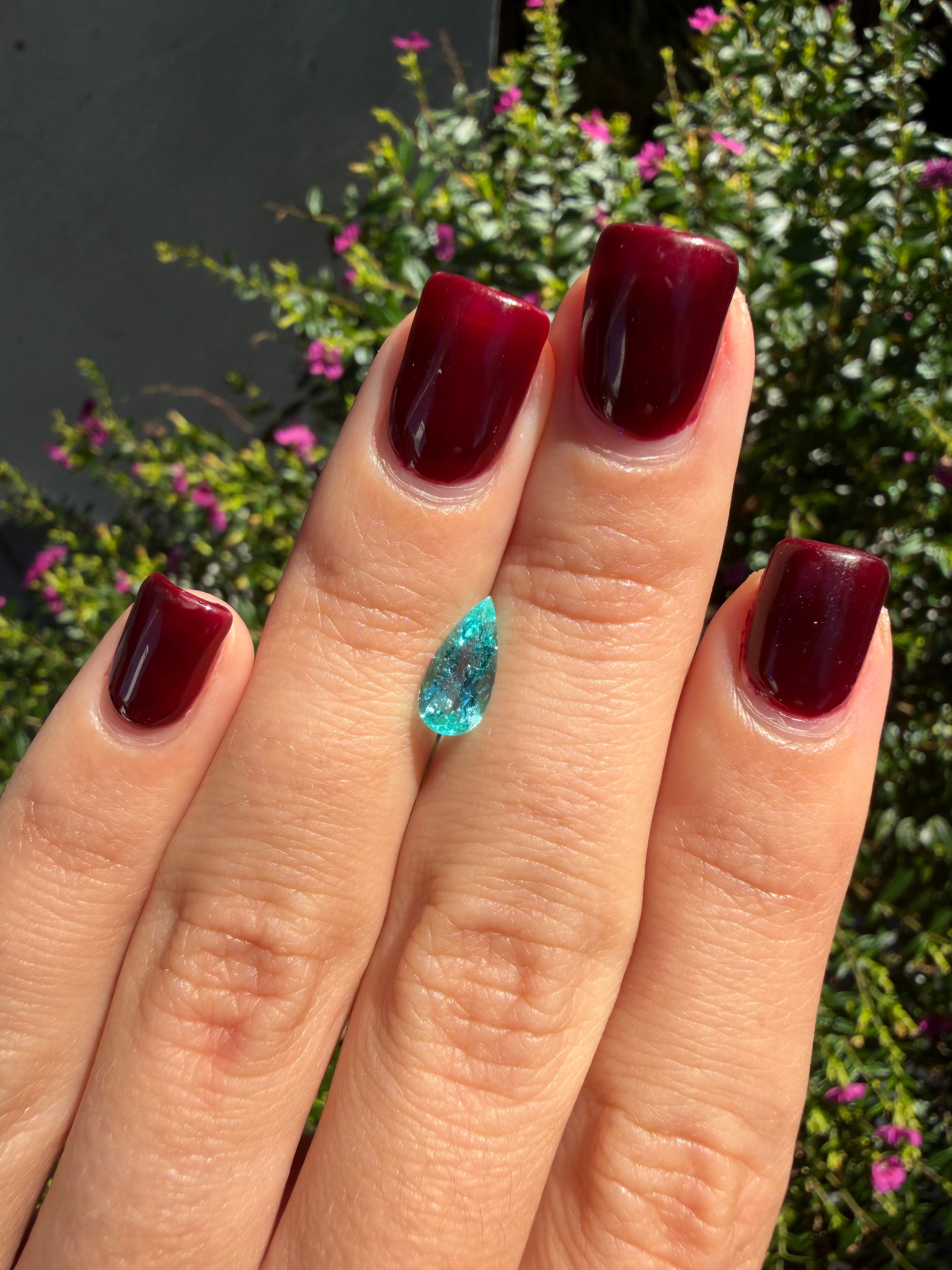 *NEW* Bespoke 1.15 Carat Pear Paraíba Tourmaline