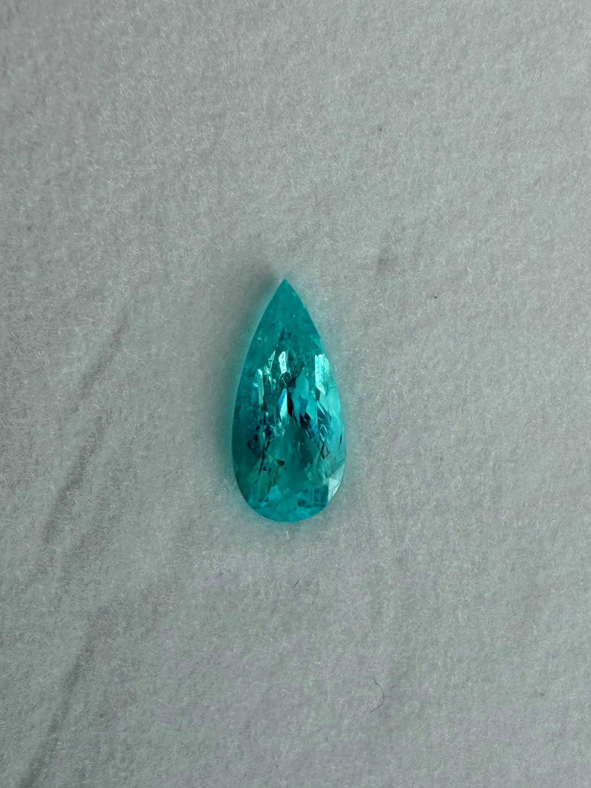 *NEW* Bespoke 1.15 Carat Pear Paraíba Tourmaline