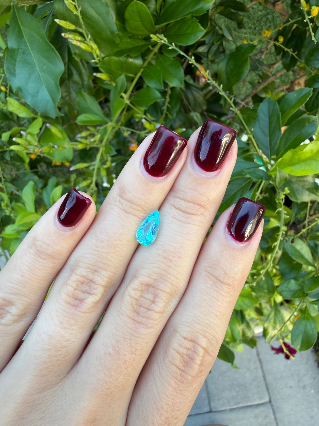 *NEW* Bespoke 1.30 Carat Pear Paraíba Tourmaline