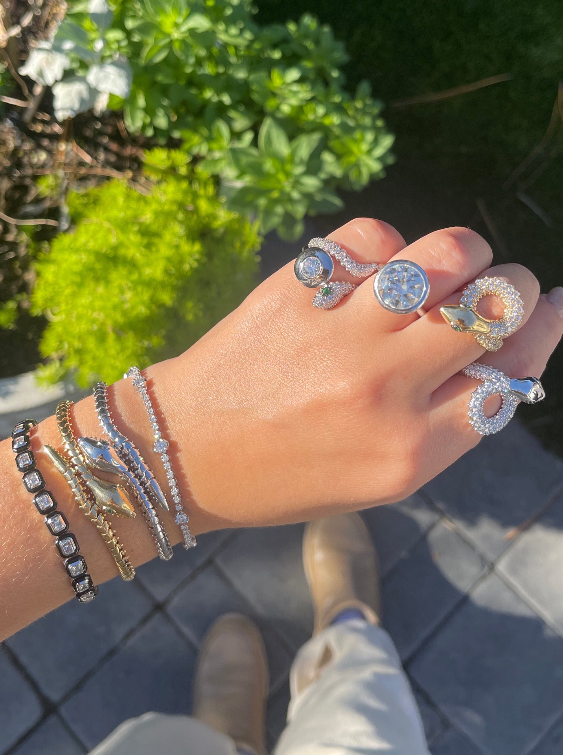 Coiled Serpent Ring