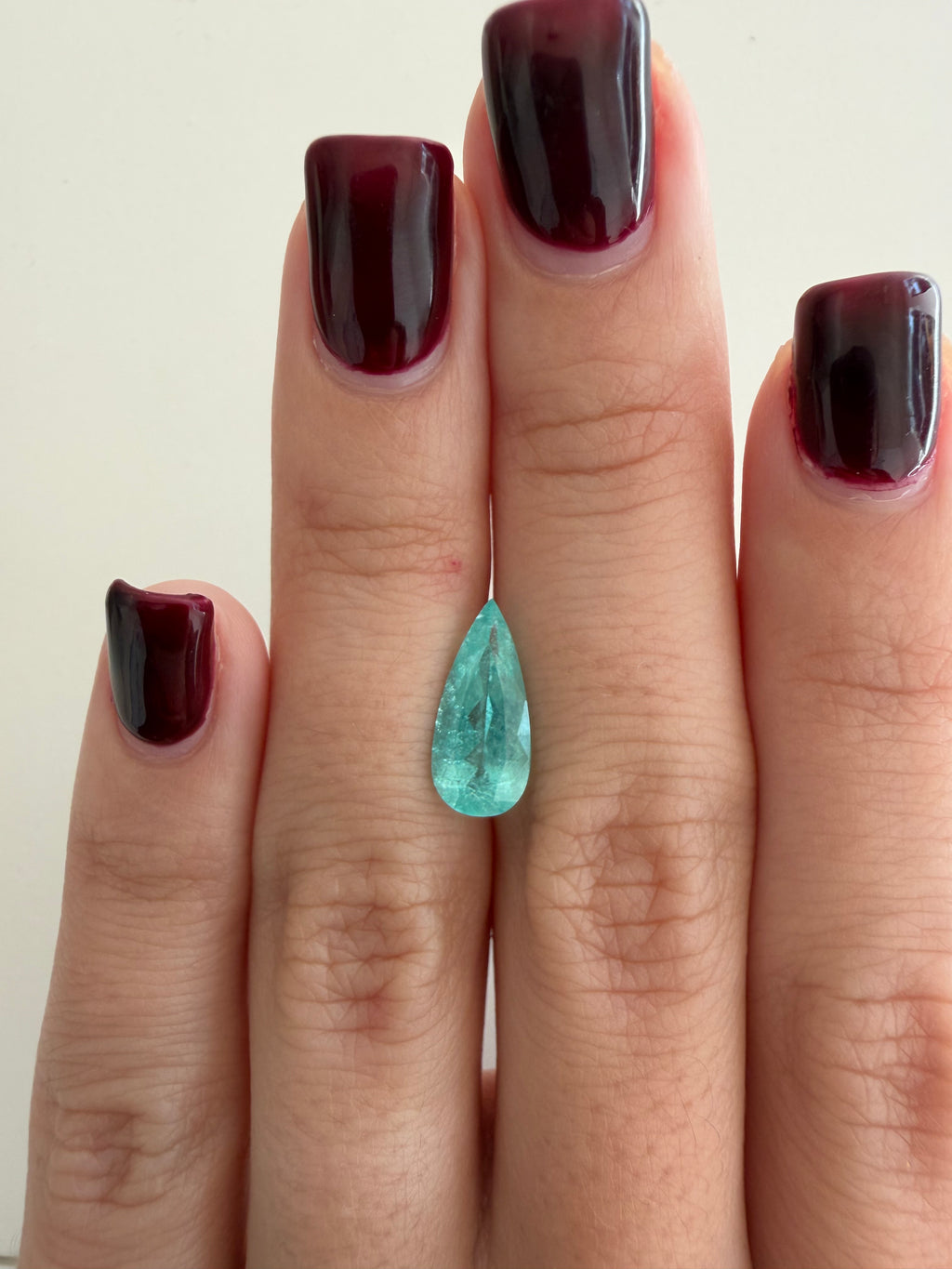 *NEW* Bespoke 2.23 Carat Pear Paraíba Tourmaline