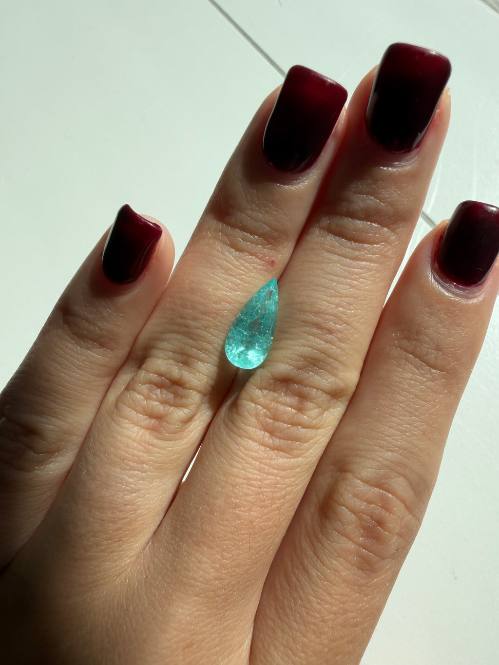 *NEW* Bespoke 2.23 Carat Pear Paraíba Tourmaline